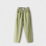 Maya | Pantalones de algodón lino