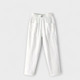 Maya | Pantalones de algodón lino