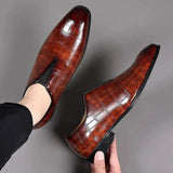 Mocasines de cuero genuino Roma