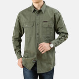 Luis | Camisa de Manga Larga para trabajo