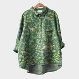 Mariska | Blusa Premium con Patrones Florales