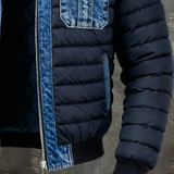 Fernando - Chaqueta híbrida de denim