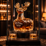 Jack Daniel's Whisky Botella - Edición Muñeco de Nieve