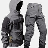 JAVIER | CONJUNTO IMPERMEABLE CON CAPUCHA PARA HOMBRE