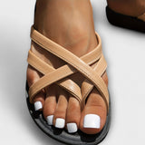 Eva - Sandalias con puntera de colores