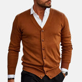 Sancho | Cárdigan de Cuello en V y Botones