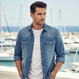 La Camisa de Denim Ashford para Hombres