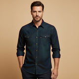 La Camisa de Denim Ashford para Hombres