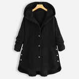 MARÍA | CHAQUETA ELEGANTE CON CAPUCHA Y CANALÉ