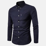 Javier | Camisa de Botón de Manga Larga
