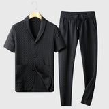 David | Conjunto con camisa y pantalón fresco